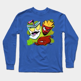 popular meatball cartoon Long Sleeve T-Shirt